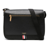 Thom Browne Sac Besace 'Embossed Logo-Stamp Reporter' pour Hommes