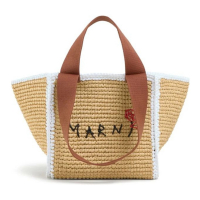 Marni Women's 'Logo-Embroidered' Tote Bag