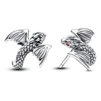 Pandora Women's 'Game of Thrones Curved Dragon' Earrings