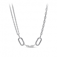 Pandora 'Double Link' Halskette für Damen