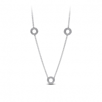 Pandora 'Circles Chain' Halskette für Damen