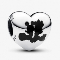 Pandora Women's 'Mickey Mouse & Minnie Mouse Heart' Charm