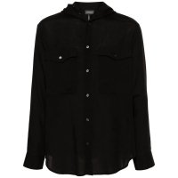 Emporio Armani Men's 'Button-Up Hooded' Shirt