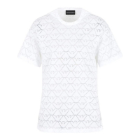 Emporio Armani 'Devoré' T-Shirt für Damen