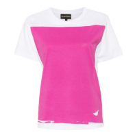 Emporio Armani 'Colourblock' T-Shirt für Damen