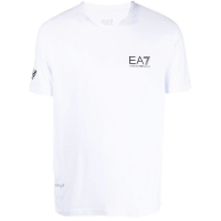 EA7 Emporio Armani Men's 'Logo-Print' T-Shirt