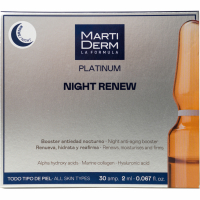 Martiderm 'Platinum Night Renew' Anti-Aging Ampoules - 10 Pieces, 2 ml