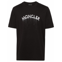 Moncler T-shirt 'Logo-Embossed' pour Femmes