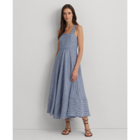 LAUREN Ralph Lauren 'Striped' Fit & Flare Kleid für Damen