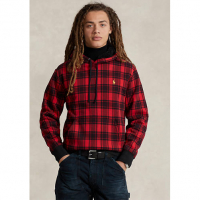 Polo Ralph Lauren Sweatshirt à capuche  'Plaid Pile' pour Hommes