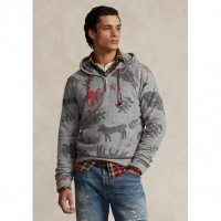 Polo Ralph Lauren Sweatshirt à capuche  'Brushed Graphic' pour Hommes