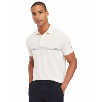 Tommy Hilfiger Men's Striped Chest Short Sleeve Polo Shirt