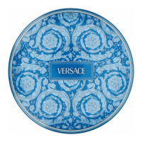 Versace Home Soucoupe 'Barocco Teal'