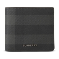 Burberry Men's 'Check-Print Bifold' Wallet