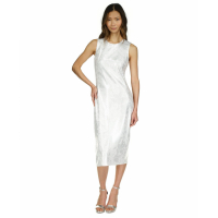 Michael Kors Women's 'Sequined Sleeveless' Midi Dress