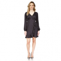 Michael Kors Robe mini 'Snake Jacquard Long Sleeve' pour Femmes