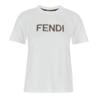 Fendi T-shirt 'Logo' pour Femmes