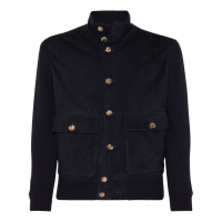 Brunello Cucinelli Men's 'Panelled' Padded Jacket