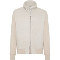 Brunello Cucinelli Men's 'Panelled' Padded Jacket