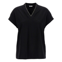 Brunello Cucinelli T-shirt 'Monile' pour Femmes