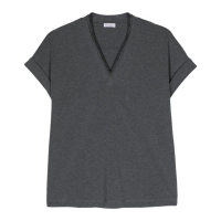 Brunello Cucinelli T-shirt 'Monile' pour Femmes