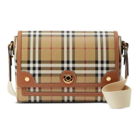 Burberry Sac à bandoulière 'Note Check' pour Femmes