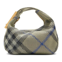 Burberry Sac Cabas 'Mini Peg Checked' pour Femmes