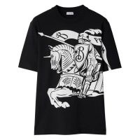 Burberry Men's 'Equestrian Knight-Print' T-Shirt