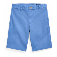 Polo Ralph Lauren Big Boy's 'Straight Fit Flex Abrasion Twill' Shorts