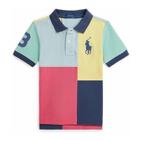 Polo Ralph Lauren Toddler & Little Boy's 'Big Pony Mesh' Polo Shirt