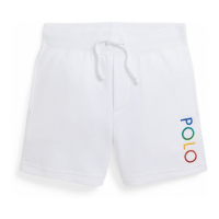 Polo Ralph Lauren 'Ombre Logo Double-Knit' Shorts für Kleinkind & Kleiner Junge