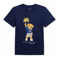 Polo Ralph Lauren T-shirt 'Polo Bear Jersey' pour Enfant et petit garçon