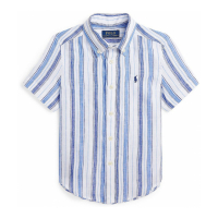 Polo Ralph Lauren Toddler & Little Boy's 'Striped' Short sleeve shirt