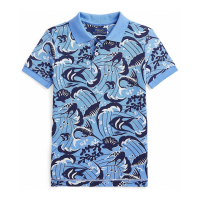 Polo Ralph Lauren Toddler & Little Boy's 'Reef-Print Mesh' Polo Shirt