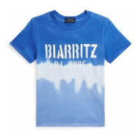 Polo Ralph Lauren 'Tie-Dye Jersey Graphic' T-Shirt für Kleinkind & Kleiner Junge