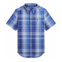 Polo Ralph Lauren 'Plaid' Kurzärmeliges Hemd für großes Jungen