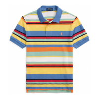 Polo Ralph Lauren 'Striped Mesh' Polohemd für großes Jungen
