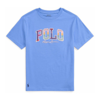 Polo Ralph Lauren Big Boy's 'Madras-Logo' T-Shirt