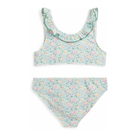 Polo Ralph Lauren Big Girl's 'Floral Ruffled Two-Piece' Swimsuit