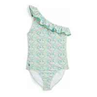 Polo Ralph Lauren Big Girl's 'Floral One-Shoulder One-Piece' Swimsuit