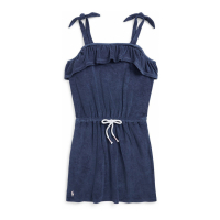 Polo Ralph Lauren Big Girl's 'Ruffled Terry Cover-Up' Swimsuit
