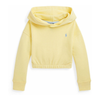 Polo Ralph Lauren Toddler & Little Girl's 'Terry Boxy Long Sleeves' Hoodie