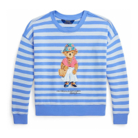 Polo Ralph Lauren 'Polo Bear French Terry Long Sleeve' Sweatshirt für große Mädchen