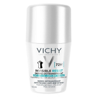 Vichy 'Invisible Resist 72h Dermo-Detranspirant' Roll-On Deodorant - 50 ml, 2 Pieces