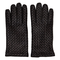 Bottega Veneta Gants 'Intrecciato' pour Hommes