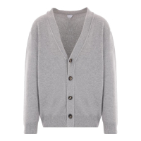 Bottega Veneta Men's 'Intrecciato Patches' Cardigan