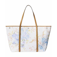 LAUREN Ralph Lauren Women's 'Emerie Floral Canvas Extra Large' Tote Bag