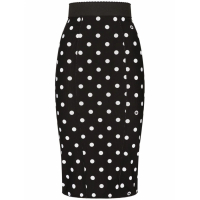 Dolce&Gabbana Women's 'Polka-Dot' Pencil skirt