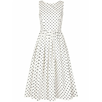 Dolce&Gabbana Robe Midi 'Polka-Dot' pour Femmes