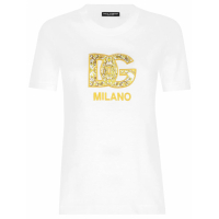 Dolce&Gabbana 'DG-Embroidered' T-Shirt für Damen